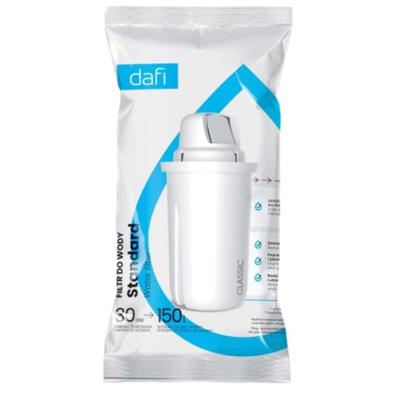 Dafi Confezione 6 filtri per acqua per caraffa Brita Classic