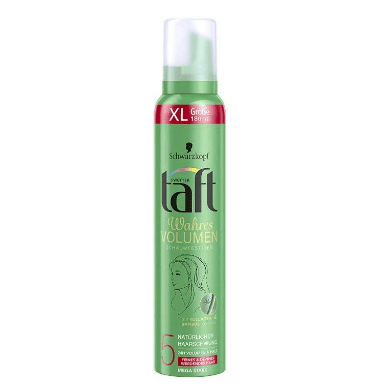 Taft Volume 5 Pianka Do Włosów Megamocne Utrwalenie I Objętość 200ML