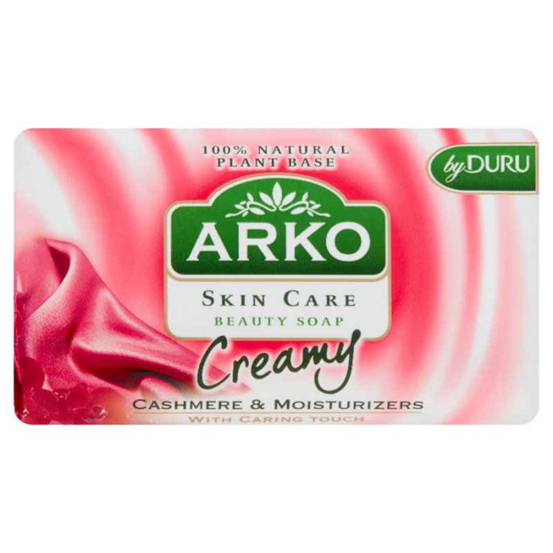 Arko Skin Care Kaszmir & Krem Mydło Kosmetyczne 90G - KozackaDrogeria