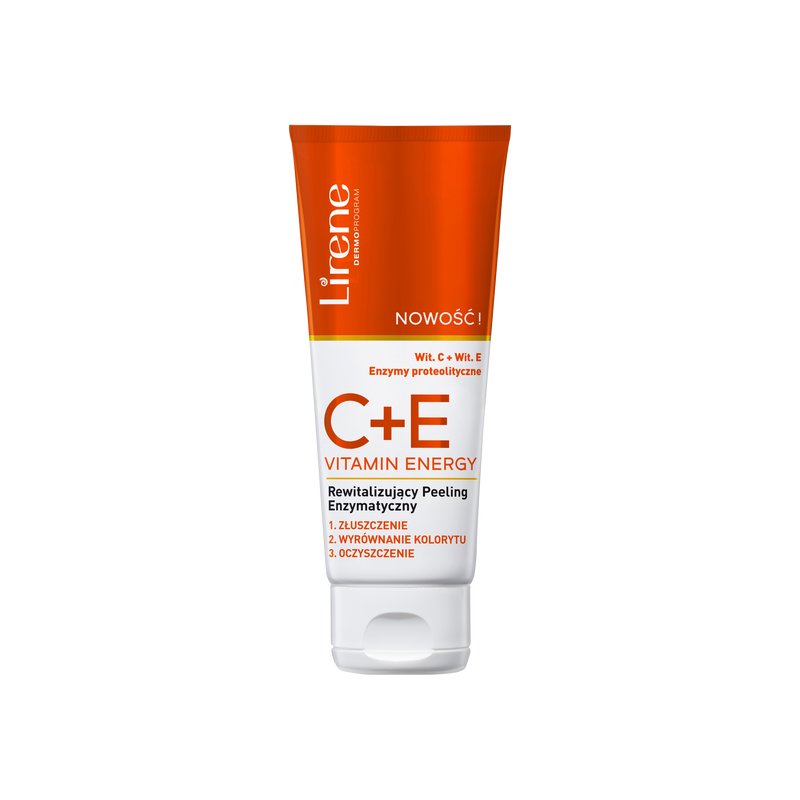 Lirene C+E Vitamin Energy Rewitalizujcy Peeling Enzymatyczny 75ML