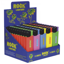 Kost Rock Flowers Zapalniczki Piezoelektryczne 50 Sztuk