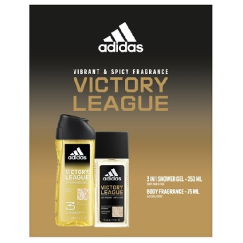 Adidas Victory League Męski Zestaw Prezentowy - KozackaDrogeria.pl